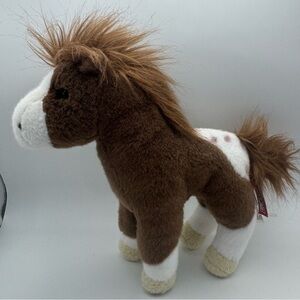 Douglas Cuddle Toys Appaloosa Pony Horse Plush 4048 – Brown & White – 2018
